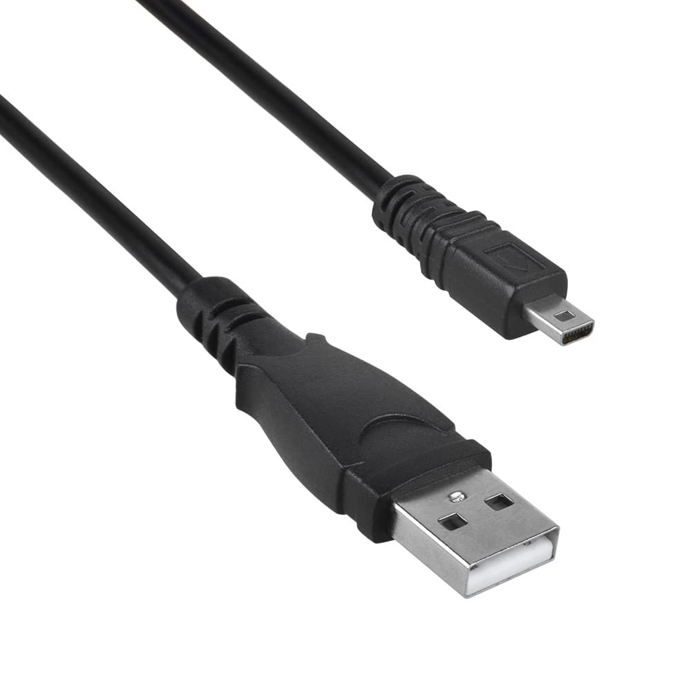 PwrON USB DC/PC Charger Data Sync Cable Cord Lead for Nikon Camera Coolpix S800/c P330