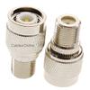 CablesOnline, 2-Pack F-Type Female Jack to TNC Male Plug RF Coaxial Adapters, RF-T112-2 view 3