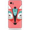 MightySkins Skin Compatible with Google Pixel 2 XL (5.5") - Aztec Fox | Protective, Durable, and Unique Vinyl Decal wrap Cover | Easy to Apply, Remove, and Change Styles | Made in The USA view 1