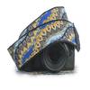 Camera Strap Blue Gold view 1