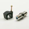 10ft TRI-SHIELD 14AWG 75 Ohm DIRECT BURIAL UNDERGROUND RG-11 COAXIAL CABLE WEATHER SEAL BRASS FITTINGS BARREL AND 10 NAIL CLIPS INCLUDED UL ETL CUSTOM CUT AND ASSEMBLED IN USA by PHAT SATELLITE INTL view 3