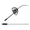 BUFFALO Single Ear Earhook Headset USB Connection view 3