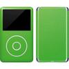 Skinit Decal MP3 Player Skin Compatible with iPod Classic (6th Gen) 80GB - Green Carbon Fiber Specialty Texture Material Design view 1