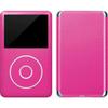 Skinit Decal MP3 Player Skin Compatible with iPod Classic (6th Gen) 80GB - Pink Carbon Fiber Specialty Texture Material Design view 1