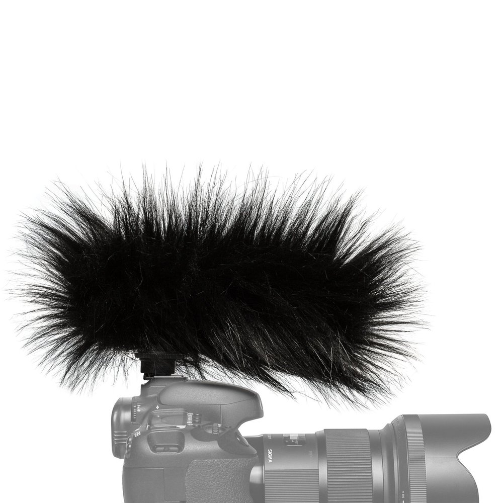Gutmann Microphone Fur Windscreen Windshield for Sony ECM-HST1 | Made in Germany