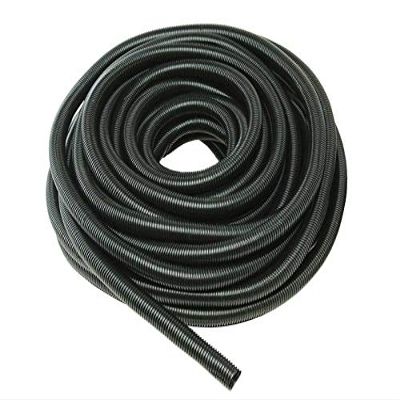 Kable Kontrol Split Wire Loom Tubing 1-1/2" Inch 25 Ft Long - Black Conduit Cover for Cords - Corrugated Tubing and Protector for Automotive Wires - Durable Polyethylene