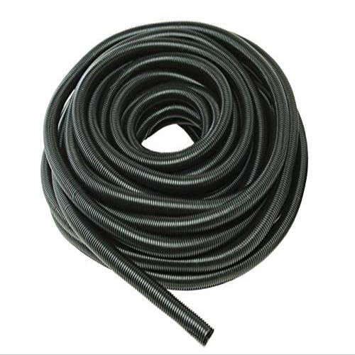 Kable Kontrol Split Wire Loom Tubing 1-1/2" Inch 25 Ft Long - Black Conduit Cover for Cords - Corrugated Tubing and Protector for Automotive Wires - Durable Polyethylene