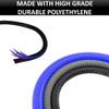 Kable Kontrol Split Wire Loom Tubing 1-1/2" Inch 25 Ft Long - Black Conduit Cover for Cords - Corrugated Tubing and Protector for Automotive Wires - Durable Polyethylene view 3