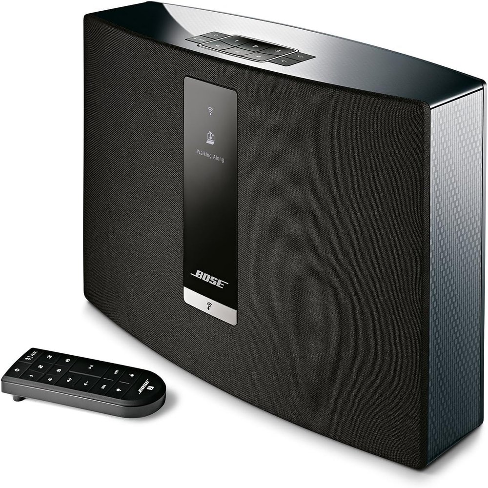 Bose SoundTouch 20 Series III Wireless Speaker - Black, Compatible with Alexa (Renewed)