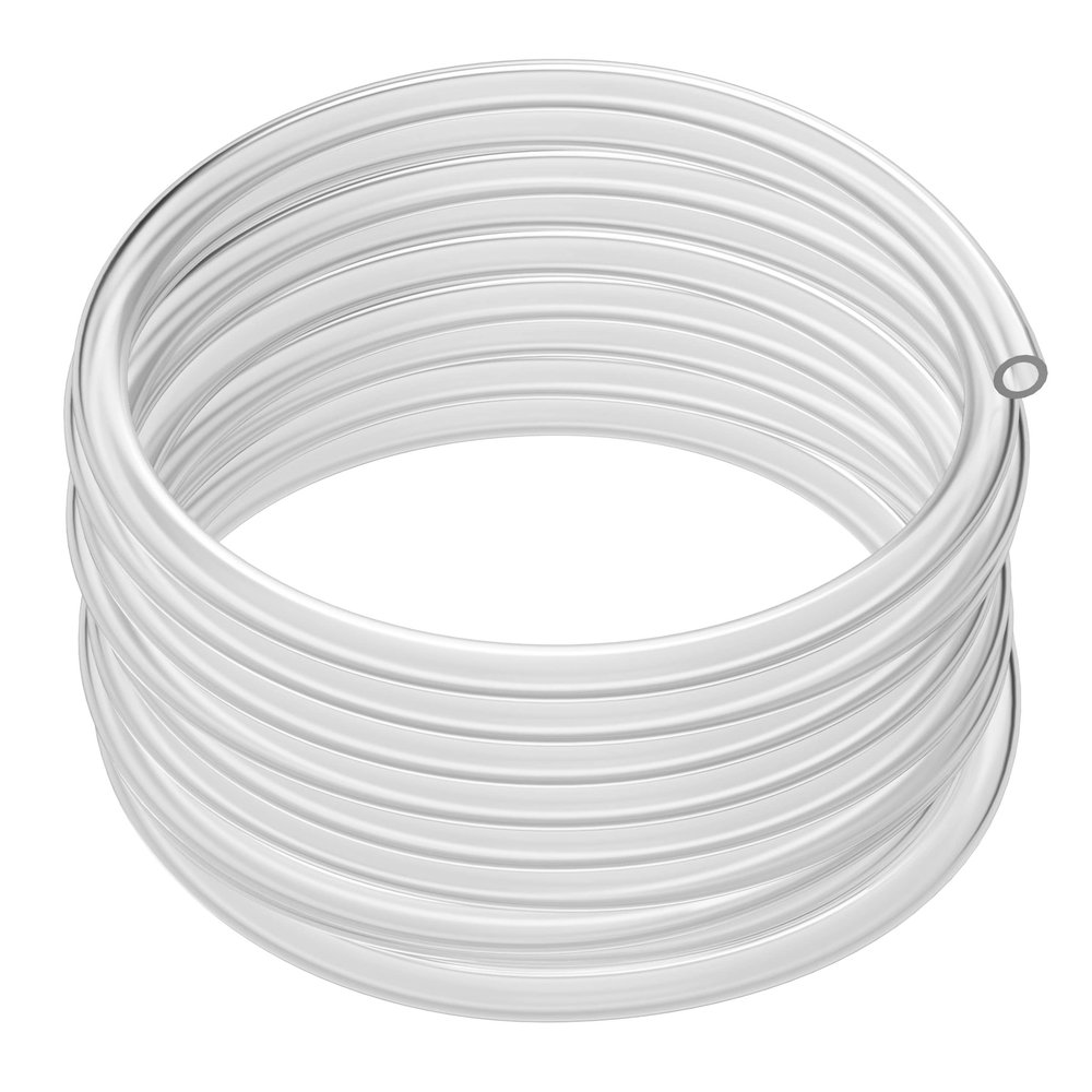 Vinyl Hose, 1/4 Tubing, 1/4 ID x 3/8 OD, Clear Tubing, Clear Hose, 100FT