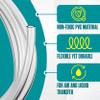 Vinyl Hose, 1/4 Tubing, 1/4 ID x 3/8 OD, Clear Tubing, Clear Hose, 100FT view 4