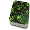 247 Skins Graphics kit Sticker Decal Vinyl Wrap Compatible with Apple Mac Mini - Weeds Black view 1