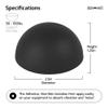 Silicone Speaker Isolation Feet (4-Pack, 2.5")  Large Non-Skid Adhesive Pads for Turntable, Subwoofer & Audio Equipment  Anti-Vibration Damping, 20 Duro Rubber view 4