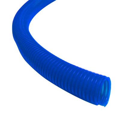 Kable Kontrol Colored Split Wire Loom Tubing 1/4 Inch 100 Ft Long - Blue Conduit Cover for Cords - Corrugated Tubing and Protector for Automotive - Durable Polyethylene