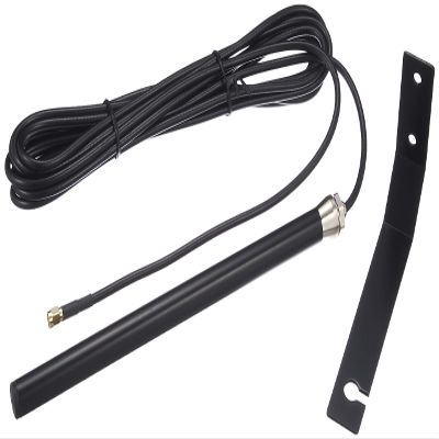 IDY IPX5 Equivalent, LTE Wideband Antenna, Coaxial 16.4 ft (5 m), Model Number: SW-42F-LTE-B5-I, Compatible with 3G/LTE/WiMAX2+