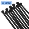AVB Cable CT-14.5-40-BK-K 14.5" 40 lb. UL Approved Cable Ties, UV Stabilized, Black, Sold 1000 per Bag, (10, 100 Zip Lock Packs). for All uses Especially Audio,Video and Broadcast Bundling. view 2