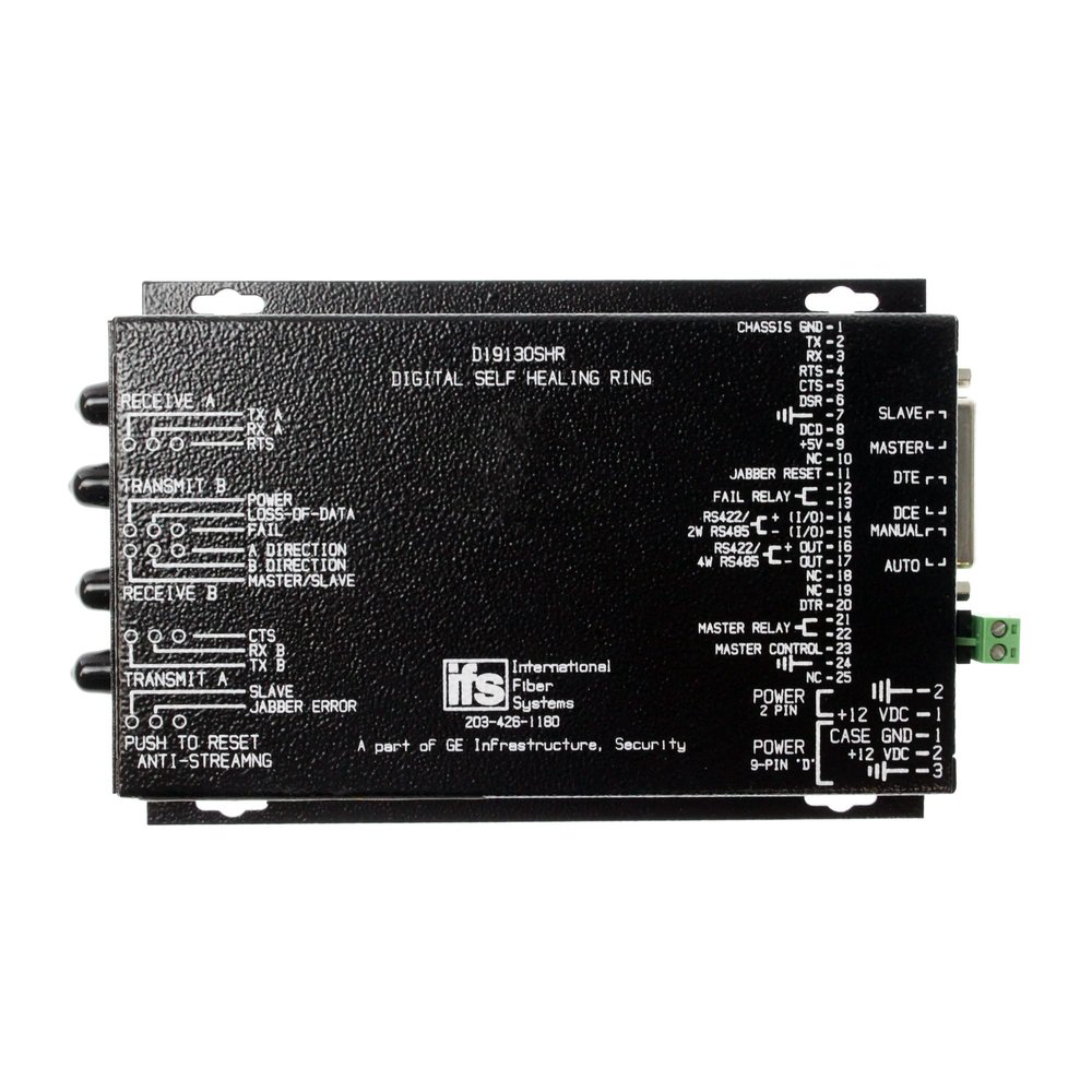 International Fiber Systems D19130SHR Digital Self Healing Ring/Full Duplex Data Transceiver