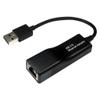 NEWLINK - USB to Ethernet Adaptor - Black view 1