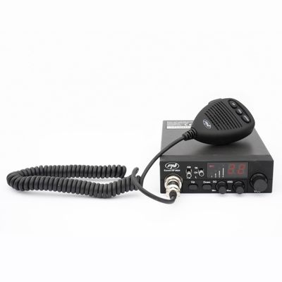 CB Radio PNI 8024 Adjustable ASQ, 12V - 24V, 4W AM/FM