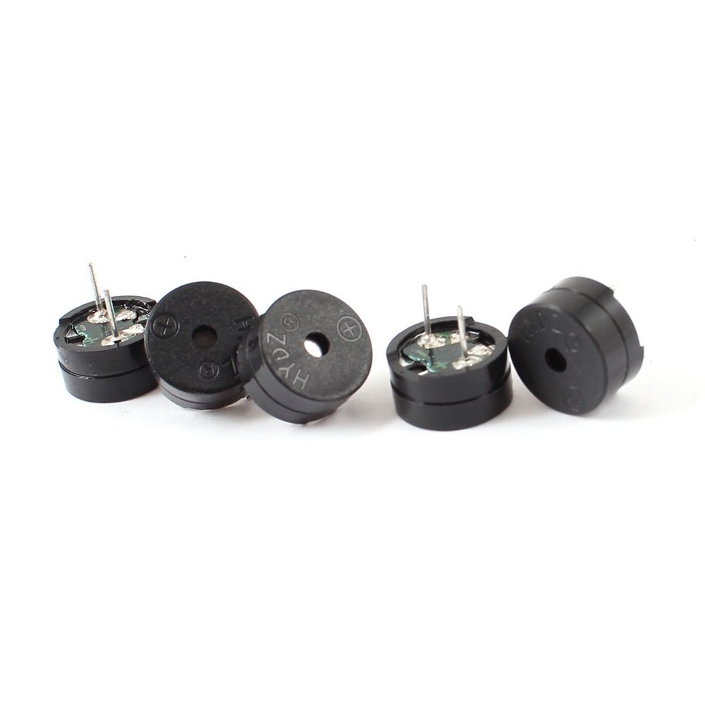 Aexit 5 Pcs Security & Surveillance Electronic Continuous Sound Passive Horns & Sirens Buzzer 12x6.5mm