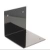 Better Display Cases Black Acrylic Wall Mount for 10" x 10" x 10" Display Case (A028-WM) view 1