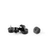 Aexit 5pcs DC Security & Surveillance 1.5V 80mA Electronic Continuous Passive Sound Buzzer Horns & Sirens Black 9x4.2mm view 1