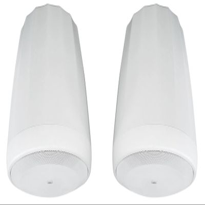 JBL Professional C60PS/T-WH Hanging Pendant Subwoofer with Passive Crossover, White, Sold as Pair