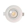 Goodlite G-19845 2.75 Inch LED Round Luminaire 8w 650 Lumens (75W Eqv) with Junction Box, 40 360 Rotatable Eyeball and 30 Tilt, Warm White view 1