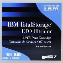 Genuine Brand Name OEM IBM LTO-7 ULTRIUM Data CTG 6TBNATIVE/ 15TB Compressed 38L7302