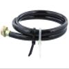 Secure 15 Inch Natural 120 lb Heavy Duty Nylon Cable Tie - 100 Pack view 3