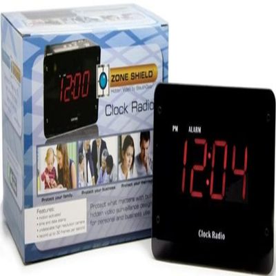 SC80004K - Zone Shield 2160P DVR Clock Radio