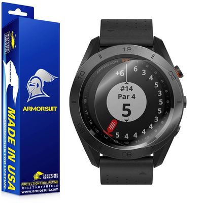 ArmorSuit Garmin Approach S60 Screen Protector (2 Pack) Full Coverage MilitaryShield Screen Protector for Garmin Approach S60 -HD Clear Anti-Bubble