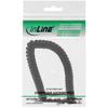 InLine 18893I Handset Coiled Cable RJ10 Male/Male, Black, Max. 2 m view 2