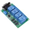 12V 4 Channel Relay Board with RS232 DB9 Interface for Remote Control view 4