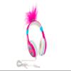 eKids Trolls Band Together Wired Headphones for Kids, School, Home or Travel - Tangle Free with Volume Control, 3.5mm Jack, Includes Headphone Splitter view 1