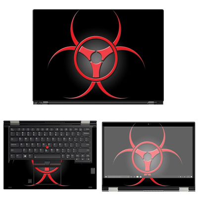 Decalrus - Protective Decal Hazmat Skin Sticker for Lenovo ThinkPad Yoga X380 (13.3" Screen) case Cover wrap LEthkpadYoga_X380-62