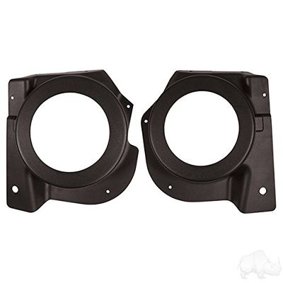 Fat Cat Golf Speaker Pod, Set of 2, Black ABS, E-Z-Go RXV 08+