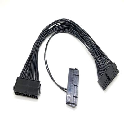 Micro SATA Cables 24 Pin Dual PSU ATX Power Supply Power Cable for Crypto Mining