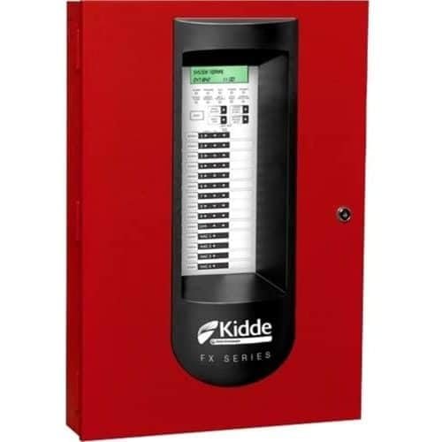 KIDDE FX-10R Alarm Control Panel,Red,16-1/4" W,Steel