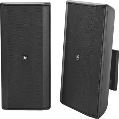 Electro-Voice EVID-S8.2T 8" 2-Way 70V Commercial Indoor/Outdoor Surface Mount Loudspeakers - Pair
