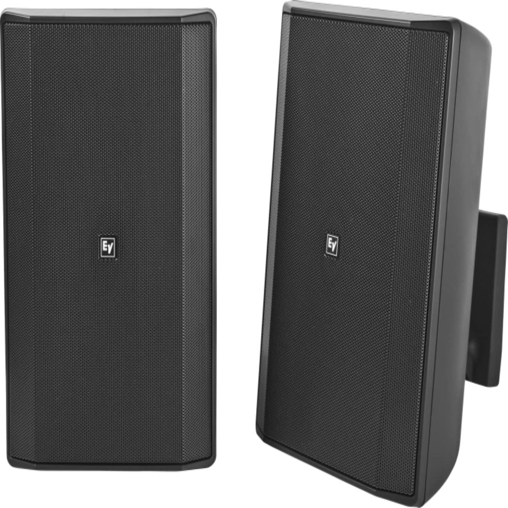 Electro-Voice EVID-S8.2T 8" 2-Way 70V Commercial Indoor/Outdoor Surface Mount Loudspeakers - Pair