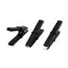 Aexit Insulated Plastic Electrical Testing Coated Battery Clamp Alligator Clip Voltage Testers 300A 3PCS view 2