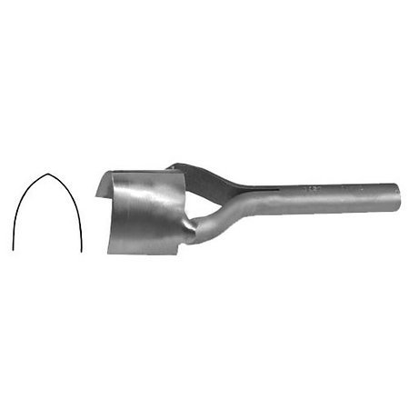 C.S. Osborne and Co. No. 0150 - Strap End Punch (English Point)- Size 1" (MPN # 01682)