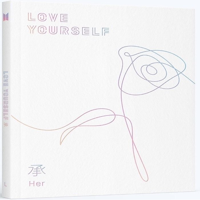 BTS - LOVE YOURSELF  [Her] [L ver.] CD+Photobook+Photocard+Folded Poster+Free Gift
