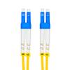 Jeirdus 15Meters 49ft LC to LC Duplex 9/125 Single-Mode Fiber Optic Cable Jumper Optical Patch Cord LC-LC view 2