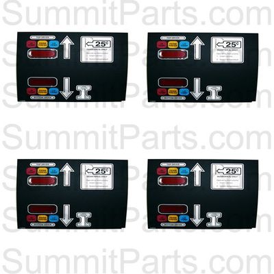 KEYPAD,DUAL POCKET .25