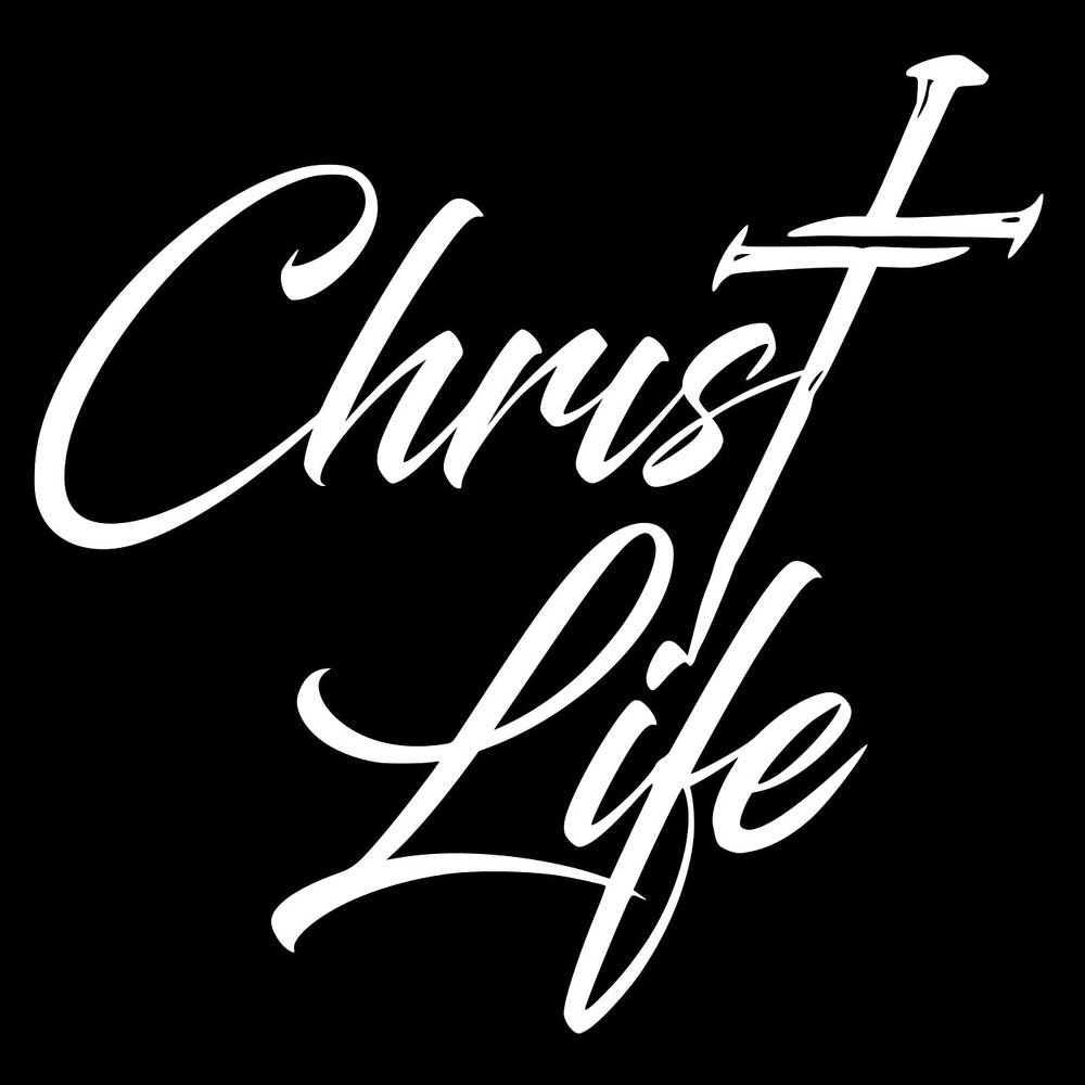 11.5in. Christ Life Decal Vinyl Sticker Graphics|UR Impressions|for Cars Trucks SUV Vans Motorhomes Walls Windows|White|11.5 inch|URI590