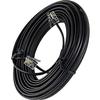 Bistras 50' Foot Black Telephone Extension Cord Cable Line Wire RJ-11 view 1