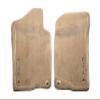 GM Accessories 19155780 Front Carpeted Floor Mats in Cashmere with Denali Logo view 1