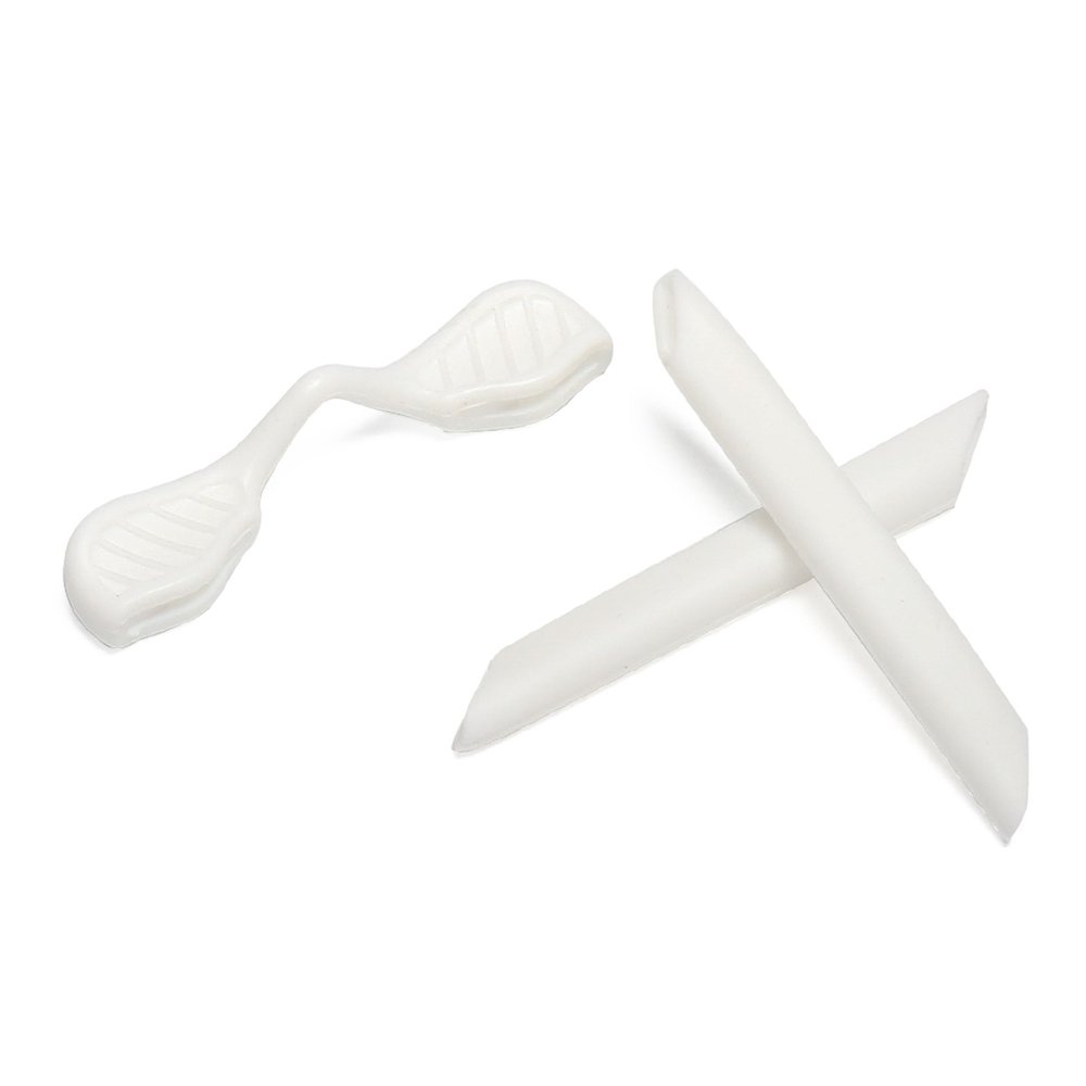 ToughAsNails White Replacement Ear Socks and Nose Pads for Oakley RadarLock Edge|RadarLock Path|RadarLock Pitch|Radarlock XL